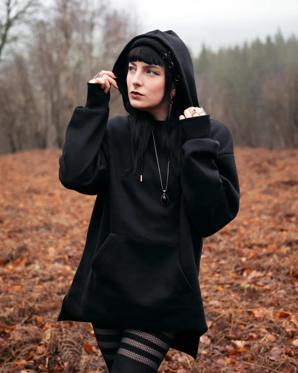ACOTAR Longline Hoodie - High Lady