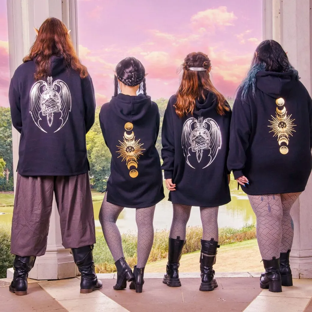 ACOTAR Longline Hoodie - High Lady