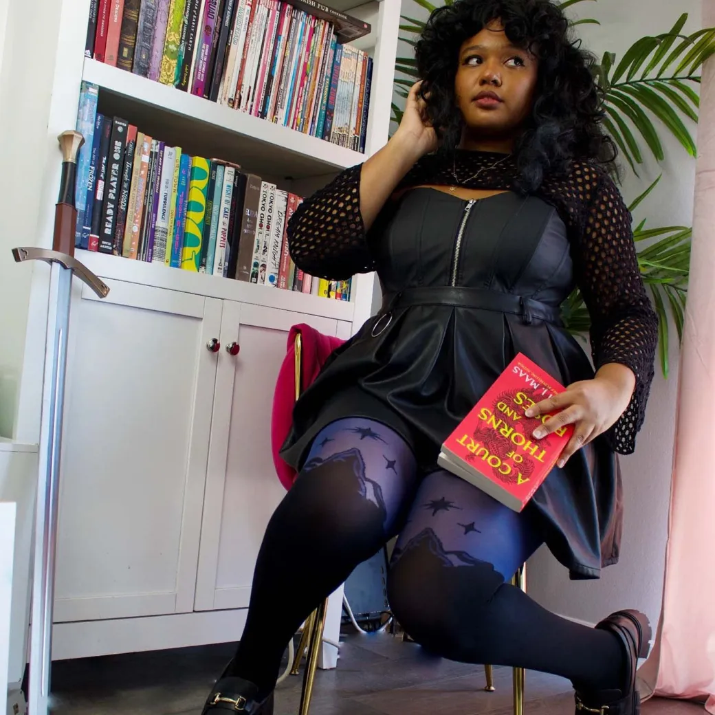 ACOTAR Tights - Bow Before No One