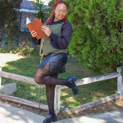 Ammonite Fossil Tights
