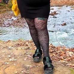 Ammonite Fossil Tights