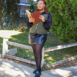 Ammonite Fossil Tights