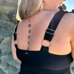 Beam Me Up Tankini Top - Black
