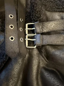 Bessie Aviator Jacket - Black