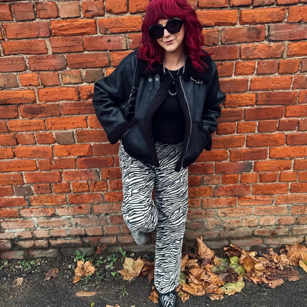 Bessie Aviator Jacket - Black