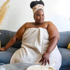 Big Softee Towel - Almond