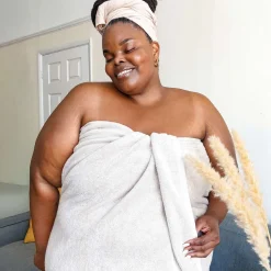 Big Softee Towel - Almond