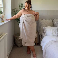 Big Softee Towel - Almond