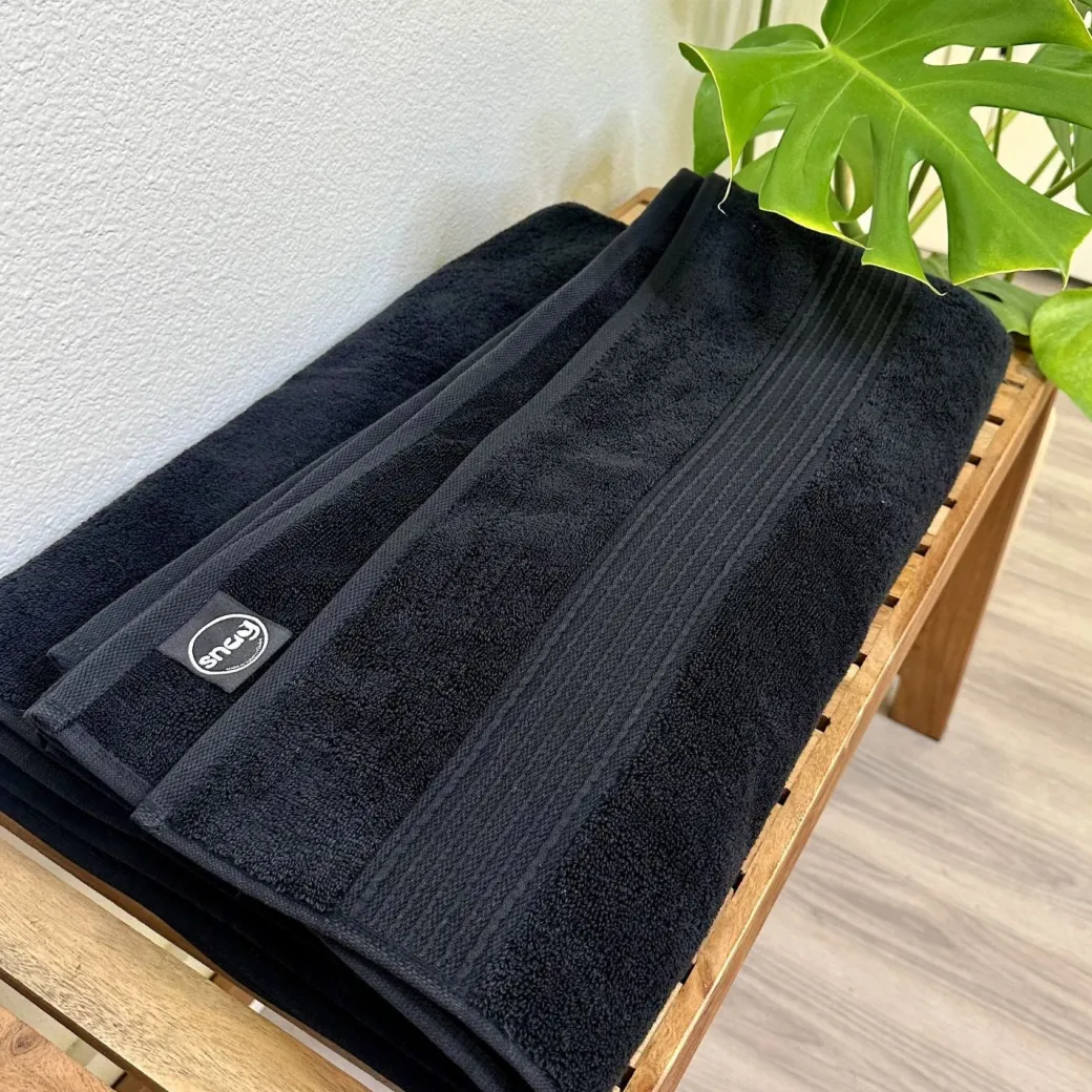 Big Softee Towel - Black