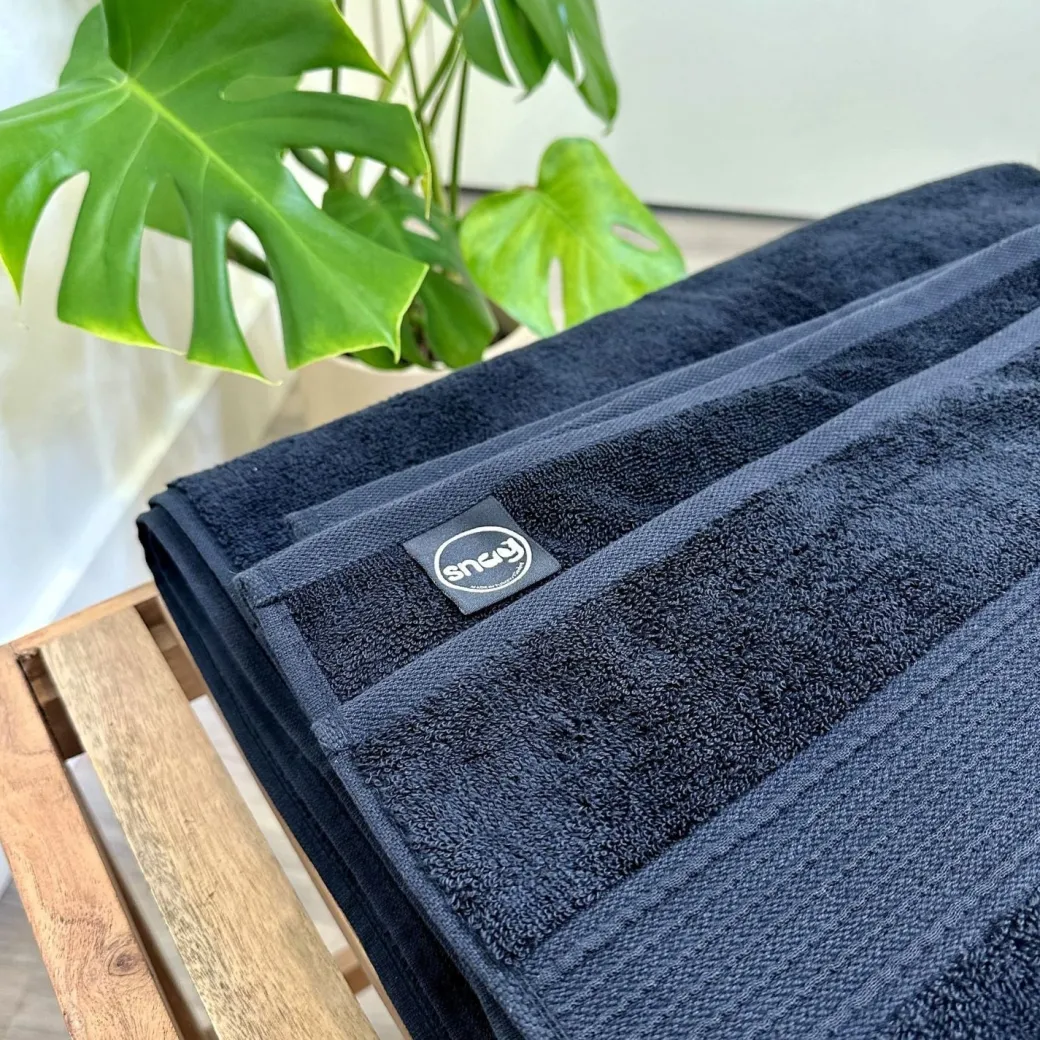 Big Softee Towel - Black