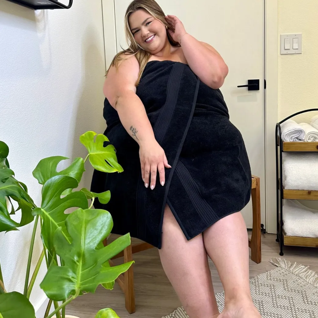 Big Softee Towel - Black