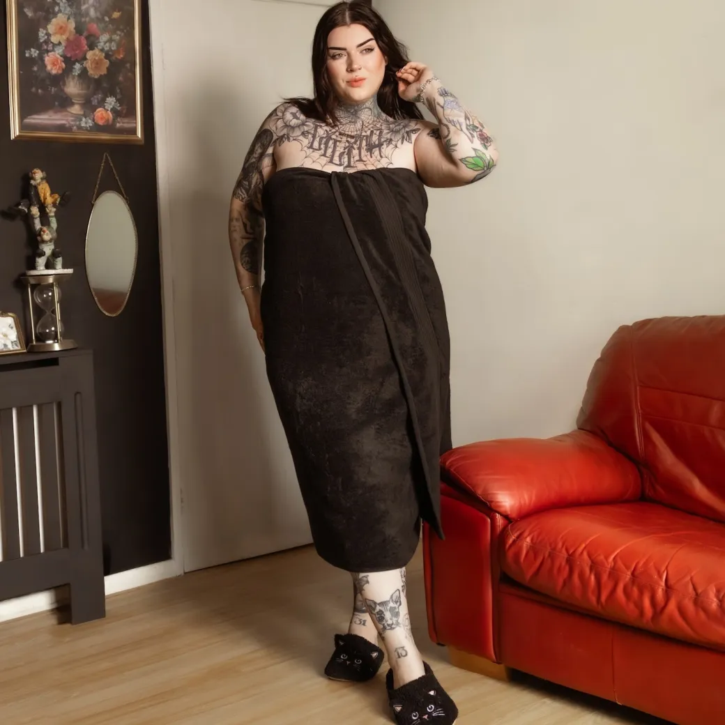 Big Softee Towel - Black