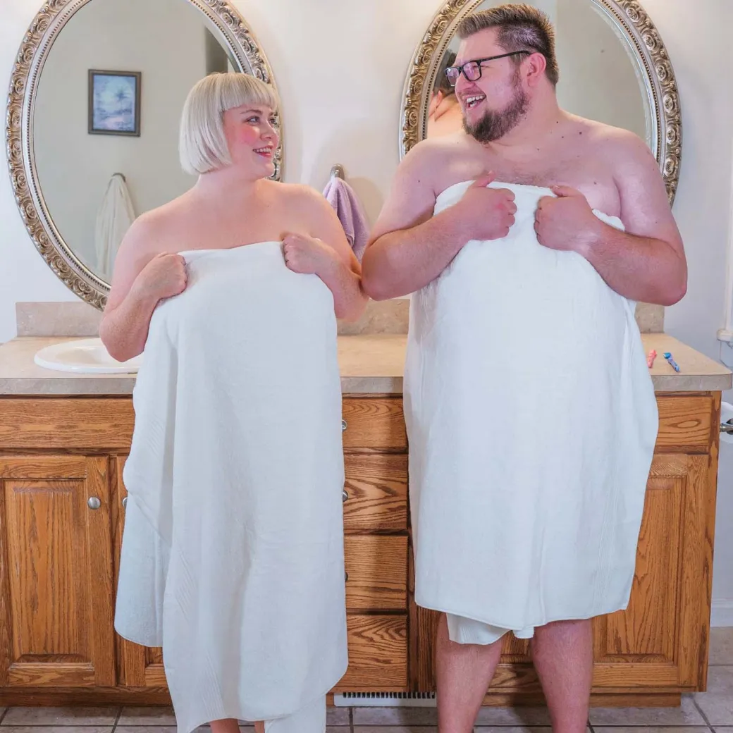 Big Softee Towel - White