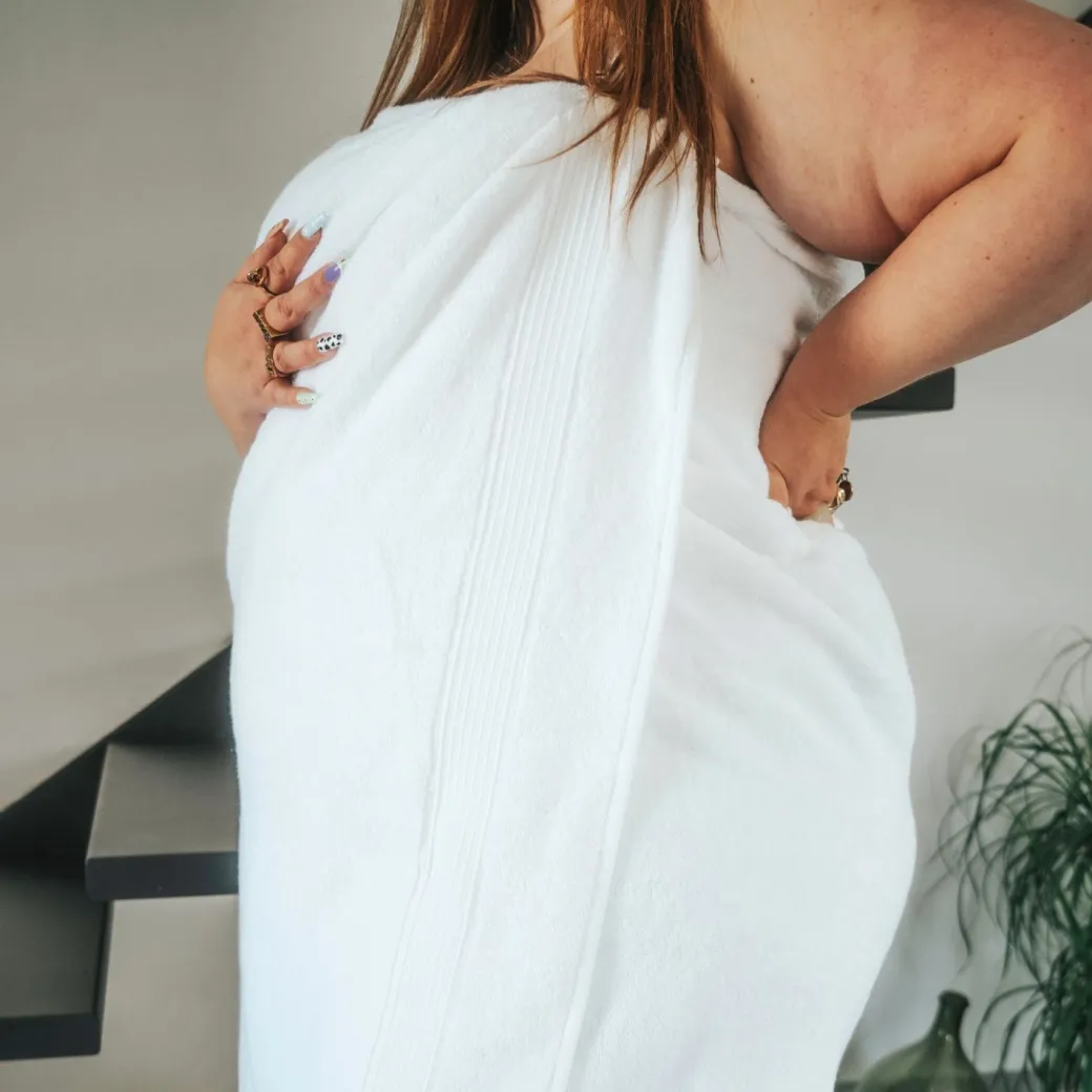 Big Softee Towel - White