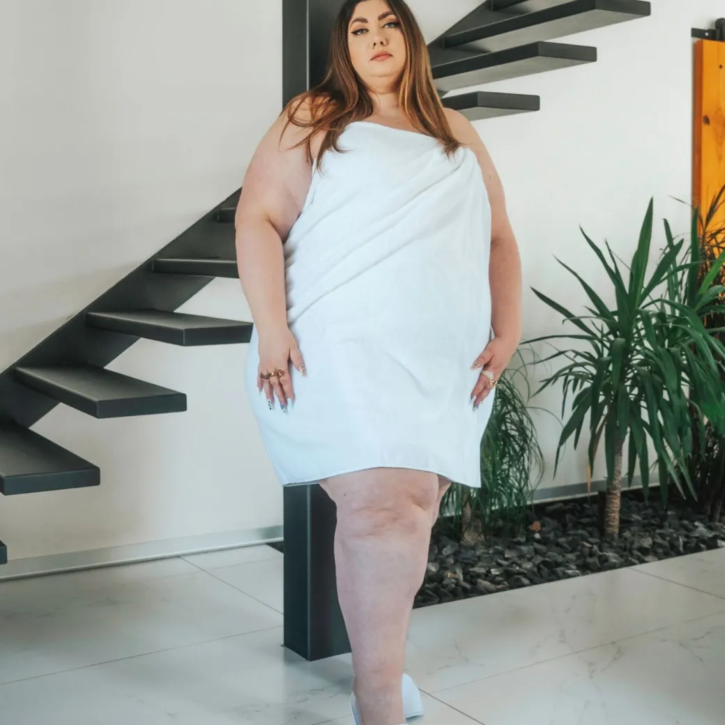 Big Softee Towel - White