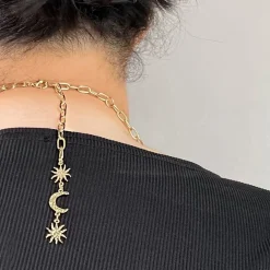 Body Jewellery - Selene - Gold