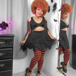 Cinnabar Footless Tights - Arctinae
