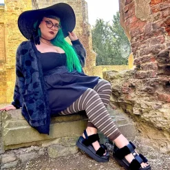Cinnabar Footless Tights - Tyria