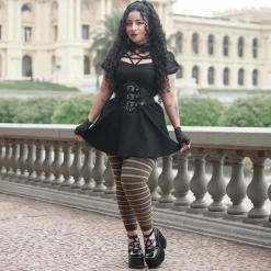 Cinnabar Footless Tights - Tyria