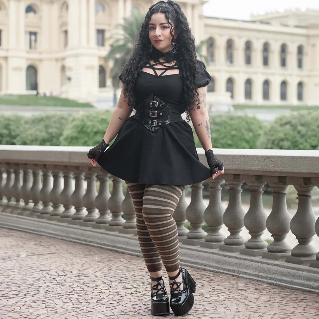 Cinnabar Footless Tights - Tyria