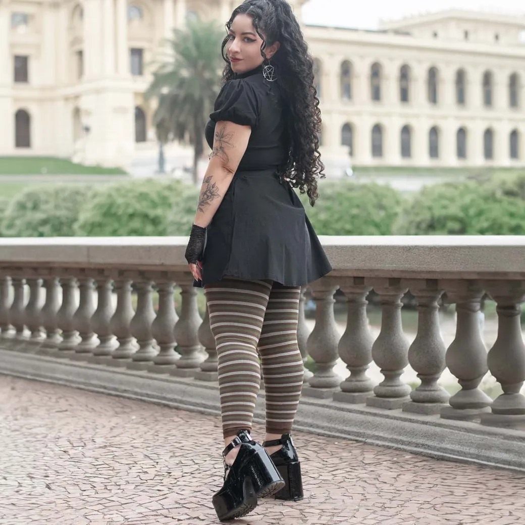 Cinnabar Footless Tights - Tyria