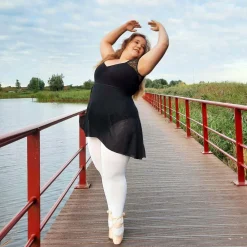 Convertible Dance Tights - White