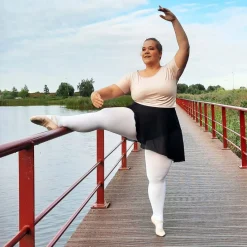 Convertible Dance Tights - White