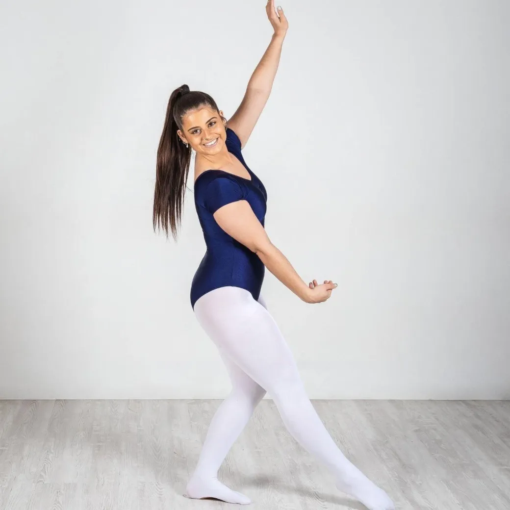 Convertible Dance Tights - White