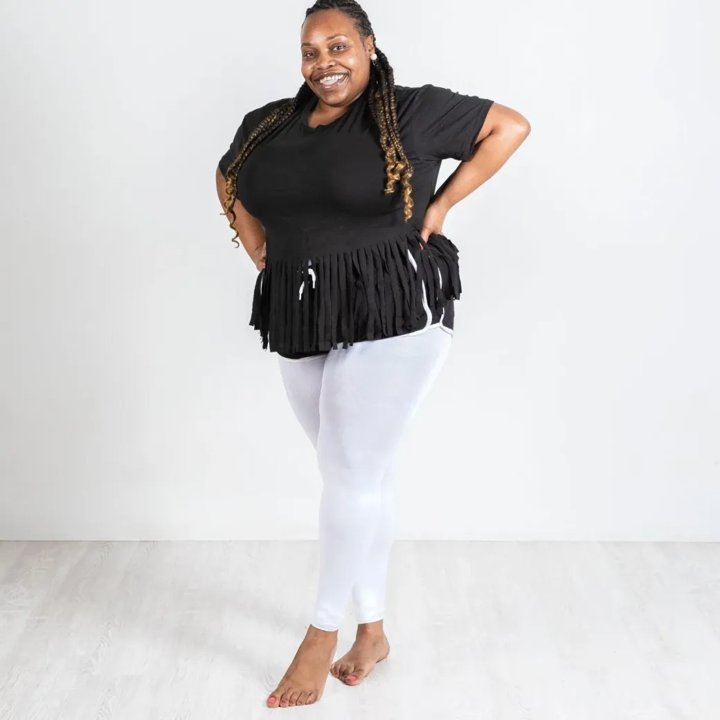 Convertible Dance Tights - White