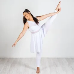 Convertible Dance Tights - White