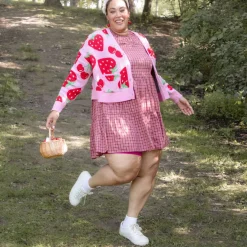 Cotton Rich Cardigan - Strawberry