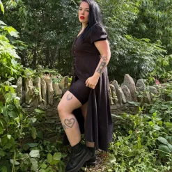 Crotchless Stay Cool Chub Rub Shorts - Black