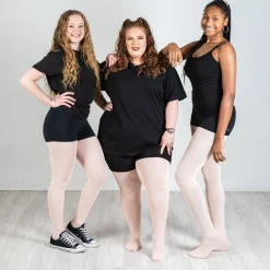 120 Denier Convertible Dance Tights - Pink