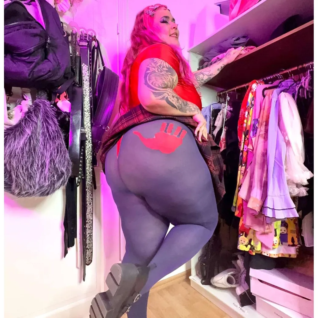 80 Denier Crotchless Tights - Brat