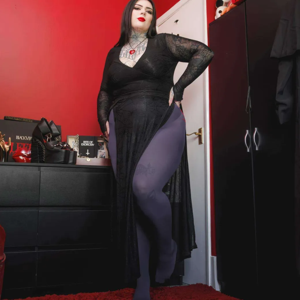 80 Denier Crotchless Tights - Brat