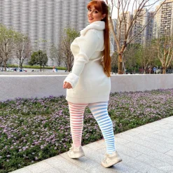80 Denier Duo Tights - Blush Breeze