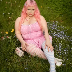 80 Denier Duo Tights - Blush Breeze