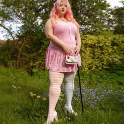 80 Denier Duo Tights - Blush Breeze