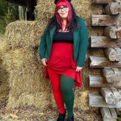 80 Denier Duo Tights - Bottled Delight