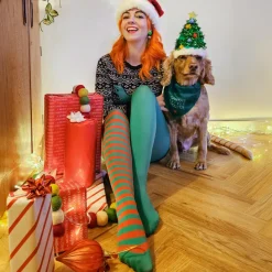 80 Denier Duo Tights - Elf