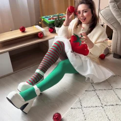 80 Denier Duo Tights - Elf