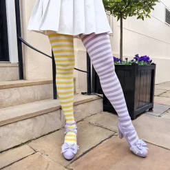 80 Denier Duo Tights - Mellow Yellow