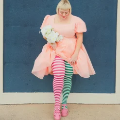 80 Denier Duo Tights - Sweet Pea