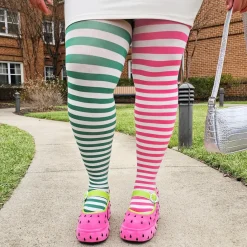 80 Denier Duo Tights - Sweet Pea