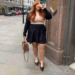 80 Denier Footless Tights - Captivating