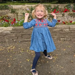 50 Denier Kids Tights - Navy