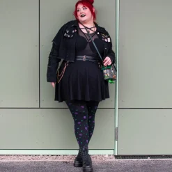 80 Denier Opaque Tights - Aliens