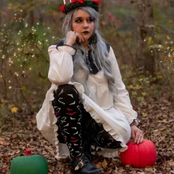 80 Denier Opaque Tights - Bad Santa