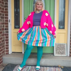 80 Denier Opaque Tights - Beach Bum