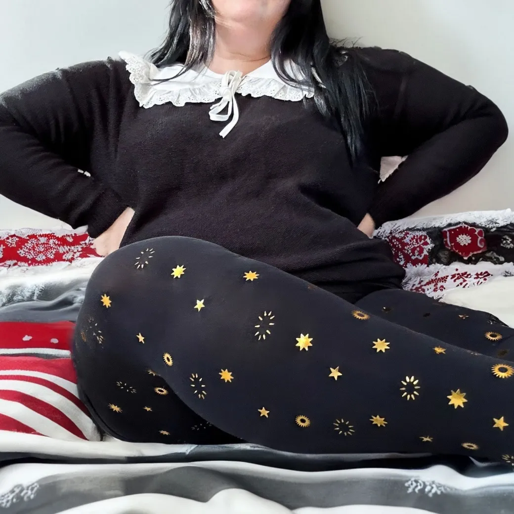 80 Denier Opaque Tights - Blitzen